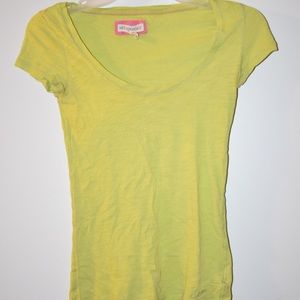 Aeropostale Lime Green Tee